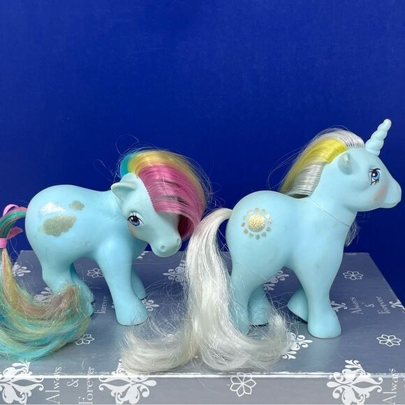 1983 G1 Sunlight Rainbow & Unicorn Sunbeam My Little Pony Hong Kong - Picture 7 of 13